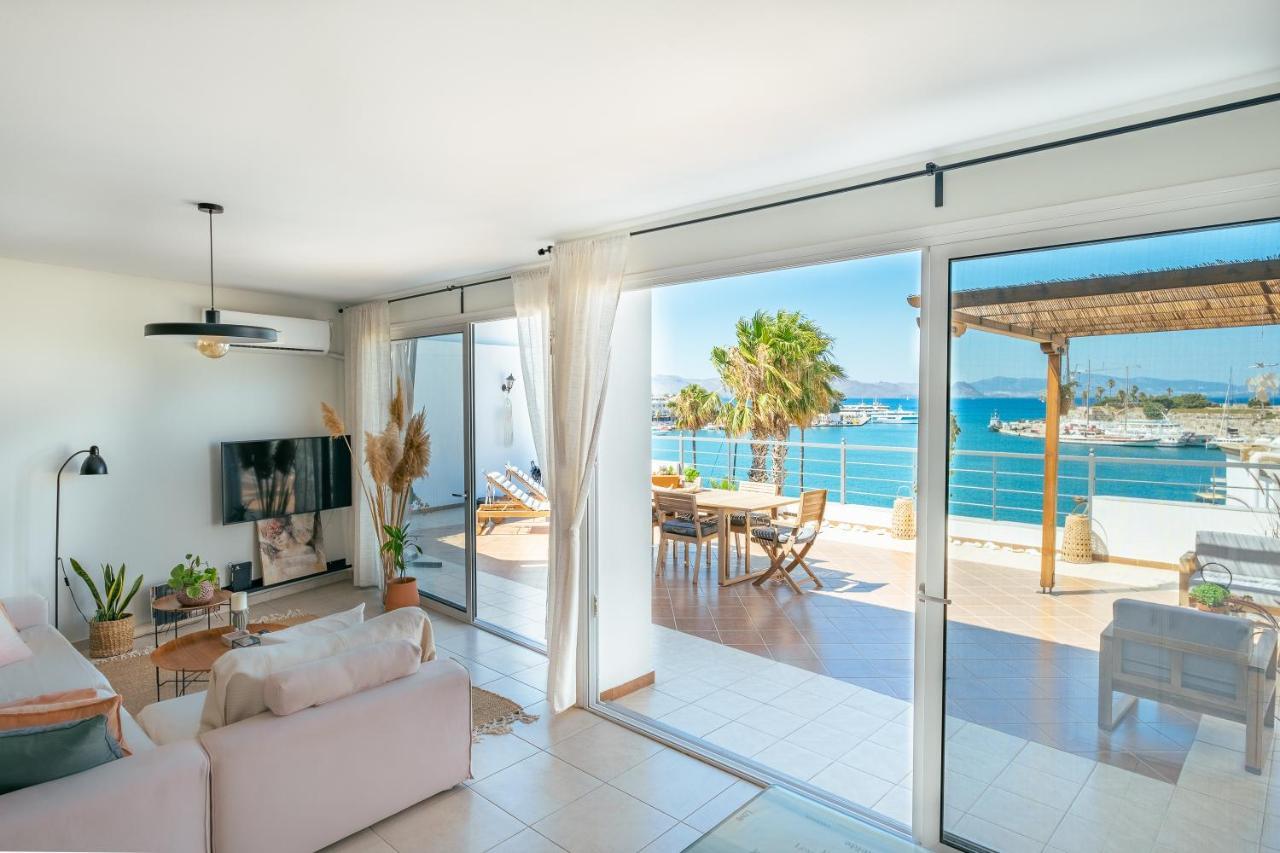 Attico Blu - Sea View Penthouse Daire İstanköy Dış mekan fotoğraf