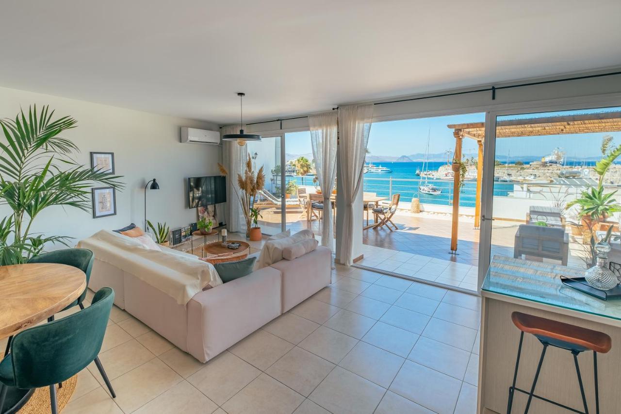 Attico Blu - Sea View Penthouse Daire İstanköy Dış mekan fotoğraf